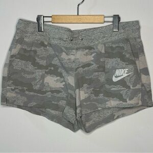 Nike Women's Grey Camo Shorts